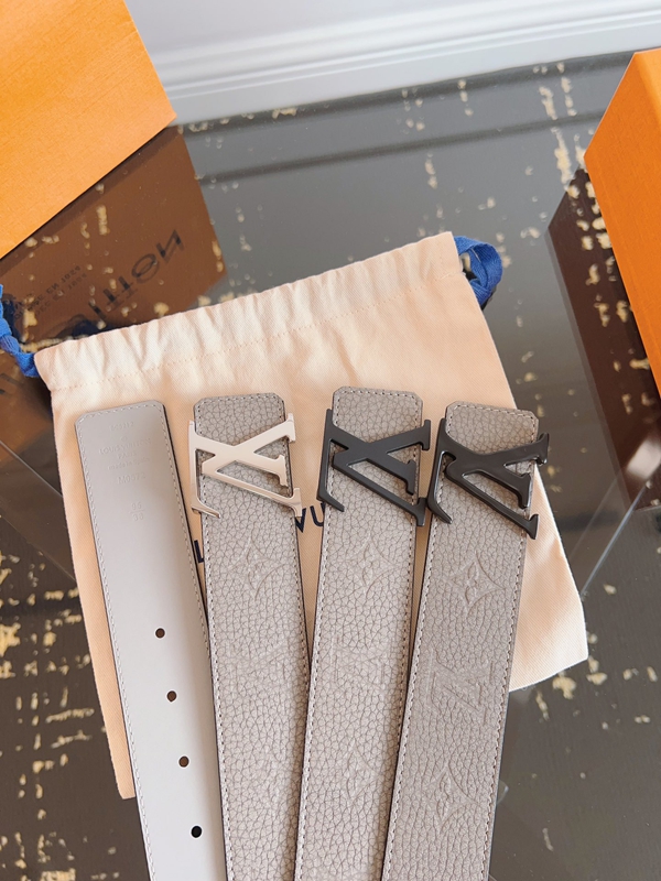 ルイヴィトンベルト素材ディテール